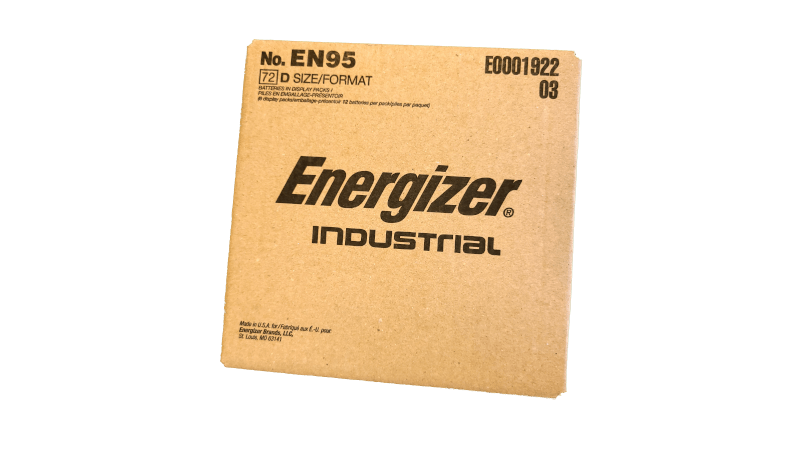 12 Energizer D Batteries, Case of D Cell Batteries